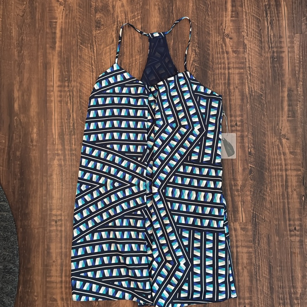 BRAND NEW! Forever 21 Blue & White Dress